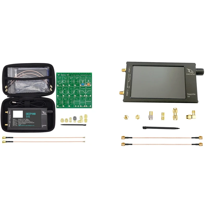 2022 Latest Nanovna Deepvna SWR Meter VHF UHF Antenna Analyzer 4.3 Inch IPS LCD + Metal Case + Battery
2022 Latest Nanovna Deepvna SWR Meter VHF UHF Antenna Analyzer 4.3 Inch IPS LCD + Metal Case + Battery