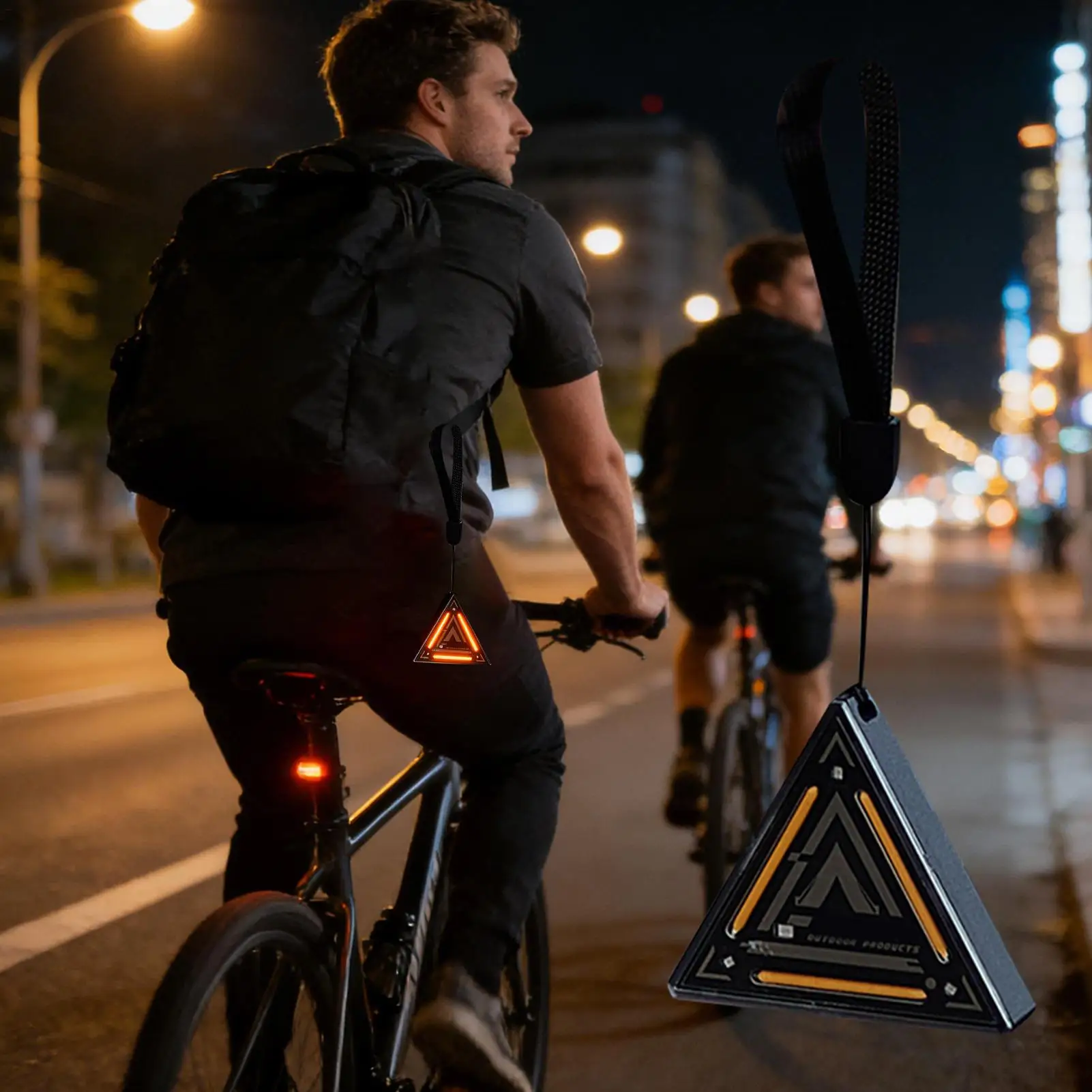 Outdoor Triangle Light Small Night Light Badge Warning Decoration Camping Atmosphere Mini Pendant Lamp Cyclling Backpack Hanging
Outdoor Triangle Light Small Night Light Badge Warning Decoration Camping Atmosphere Mini Pendant Lamp Cyclling Backpack Hanging