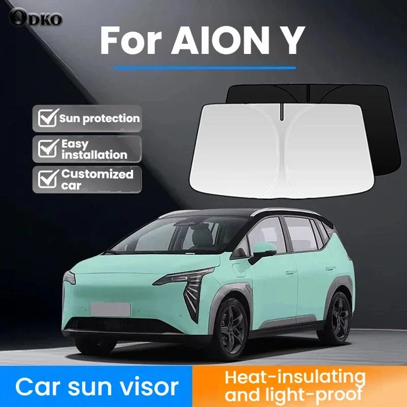 Солнцезащитный козырек для лобового стекла AION Y: прочный, на заказ, с УФ-защитой и теплоизоляцией
Солнцезащитный козырек для лобового стекла AION Y: прочный, на заказ, с УФ-защитой и теплоизоляцией