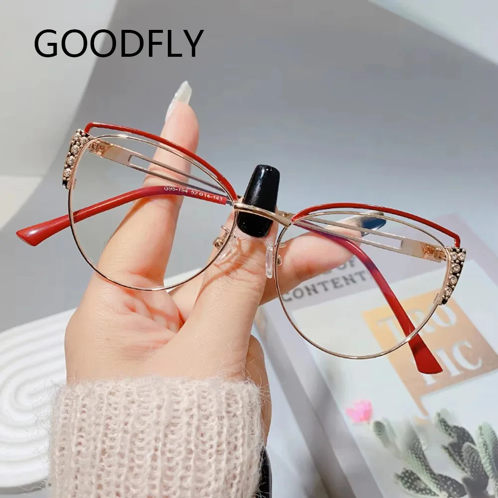 Cat Eye Glasses Frame Women Eyeglasses Of Frames Diamond Anti Blue Light Glasses Optical Prescription Eyewear Reading Glasses
Cat Eye Glasses Frame Women Eyeglasses Of Frames Diamond Anti Blue Light Glasses Optical Prescription Eyewear Reading Glasses