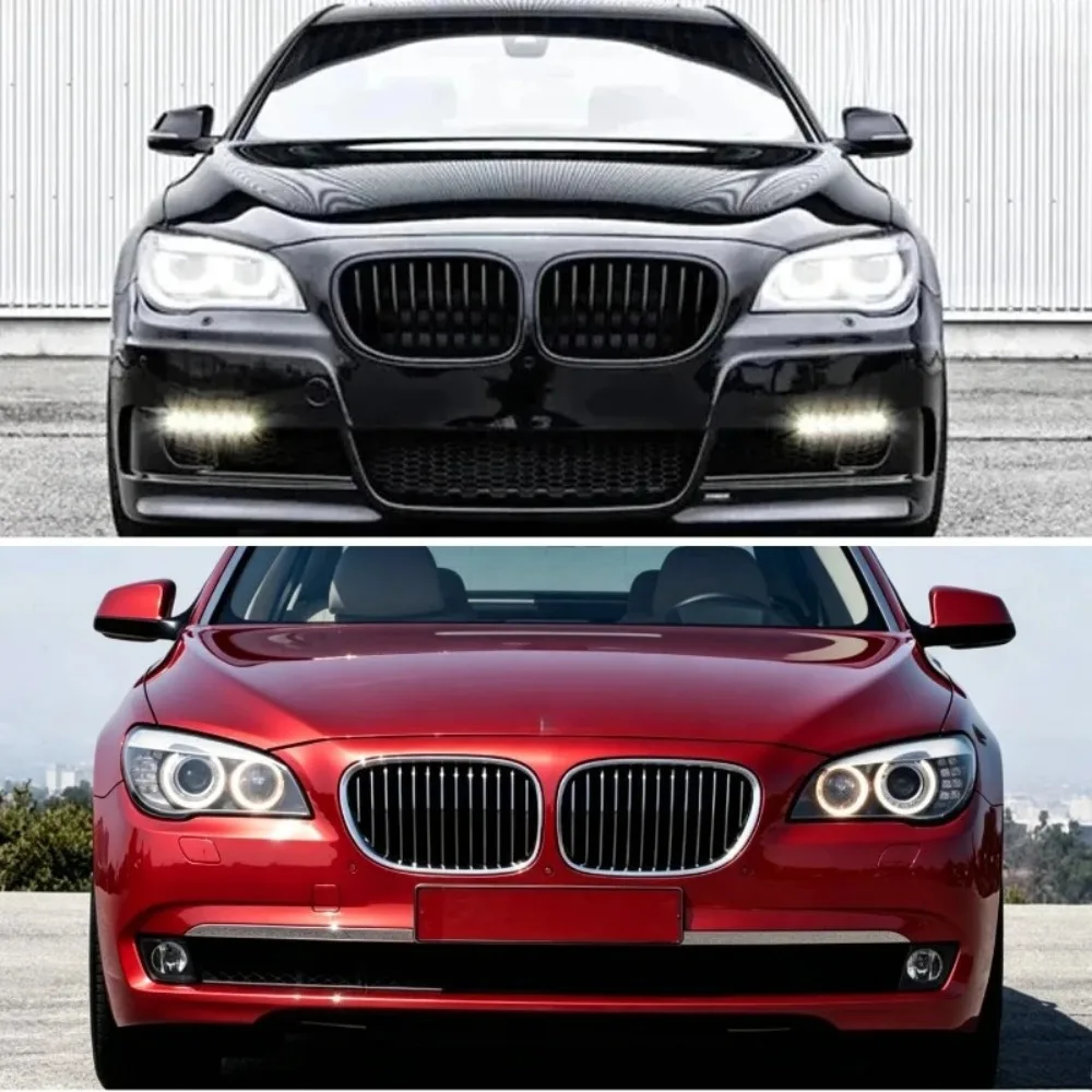 For BMW F01 F02 7 Series Front Kidney Grille Twin Line Grilles 2008-2014 Gloss Black Direct Fit No Cutting Racing Grille Pair
For BMW F01 F02 7 Series Front Kidney Grille Twin Line Grilles 2008-2014 Gloss Black Direct Fit No Cutting Racing Grille Pair