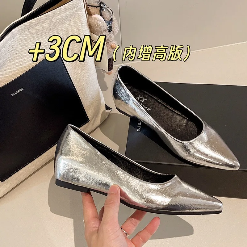 2026 New 5cm Inner Height Increase Pointed Single Shoes for Women Shallow Mouth Wedge Women Shoes Rhinestone Women's High Heels
2026 New 5cm Inner Height Increase Pointed Single Shoes for Women Shallow Mouth Wedge Women Shoes Rhinestone Women's High Heels