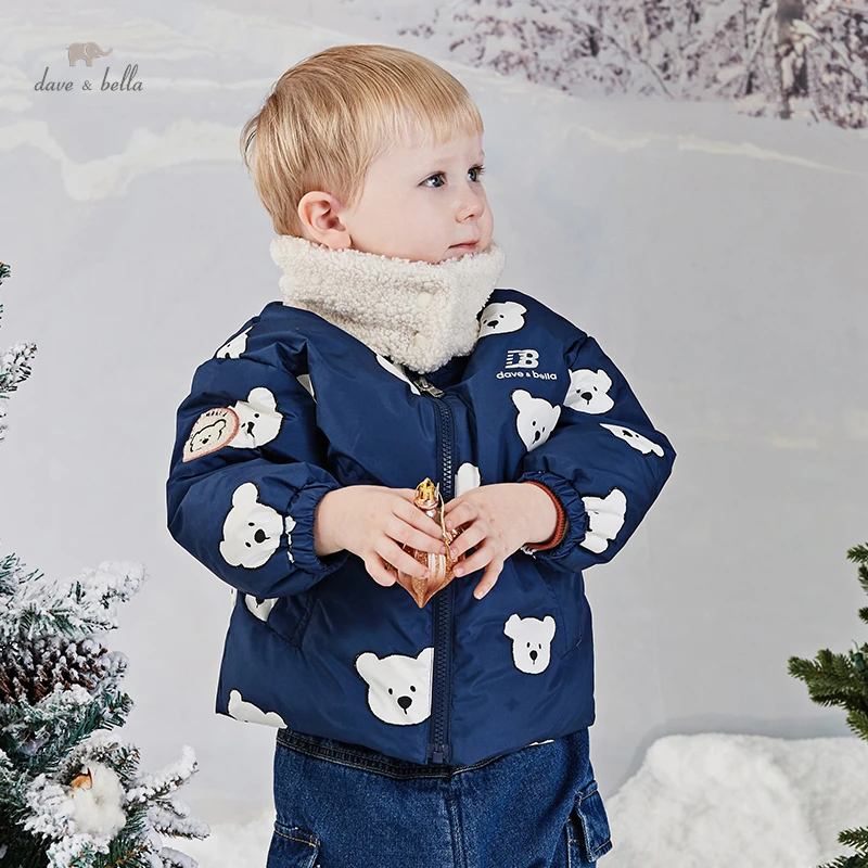 Dave Bella New Winter Down Jacket Boy White Duck Down Coats Kids Children Bear Print Outerwear DB4223517
Dave Bella New Winter Down Jacket Boy White Duck Down Coats Kids Children Bear Print Outerwear DB4223517