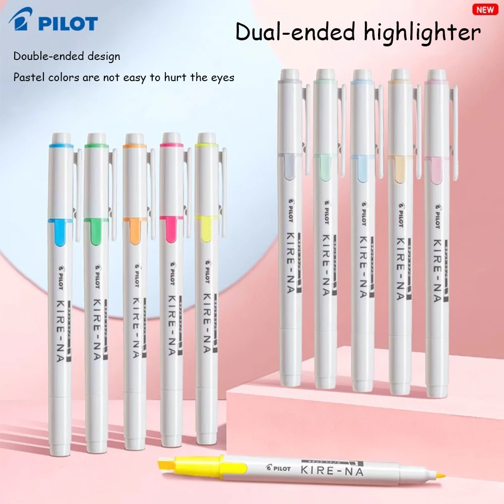 Japan PILOT Dual-track Highlighter Pen Quick-drying Double-ended Marker Limited Edition Marking Key Color Marker Pen Stationery
Japan PILOT Dual-track Highlighter Pen Quick-drying Double-ended Marker Limited Edition Marking Key Color Marker Pen Stationery