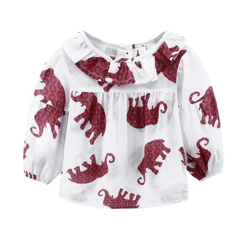 2-5T spring summer child kids girls cute catoon cotton thin blouse
2-5T spring summer child kids girls cute catoon cotton thin blouse