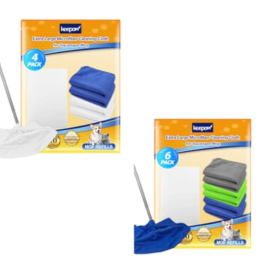 4+6 Pack Extra Large Microfiber Cleaning Clothes
4+6 Pack Extra Large Microfiber Cleaning Clothes
