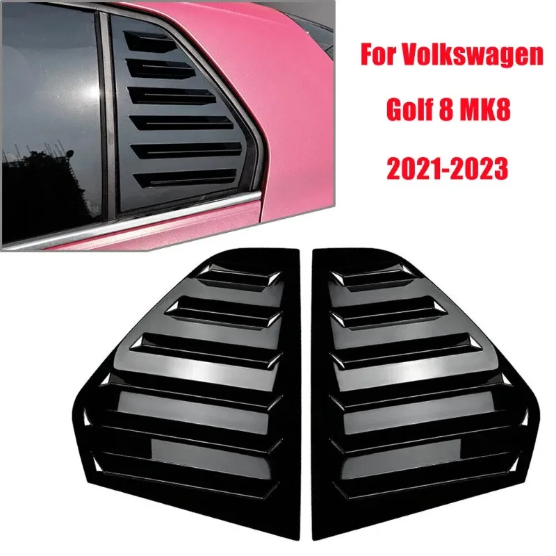 For VW Golf 8 GTI GTD R R-Line TSI TDI 2020-2024 Car Styling Rear Window Louvers Triangle Shutter Decoration Cover Sticker Trim
For VW Golf 8 GTI GTD R R-Line TSI TDI 2020-2024 Car Styling Rear Window Louvers Triangle Shutter Decoration Cover Sticker Trim