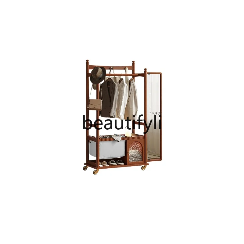 Solid wood hanger floor-to-ceiling bedroom storage removable hanger with storage coat rack
Solid wood hanger floor-to-ceiling bedroom storage removable hanger with storage coat rack