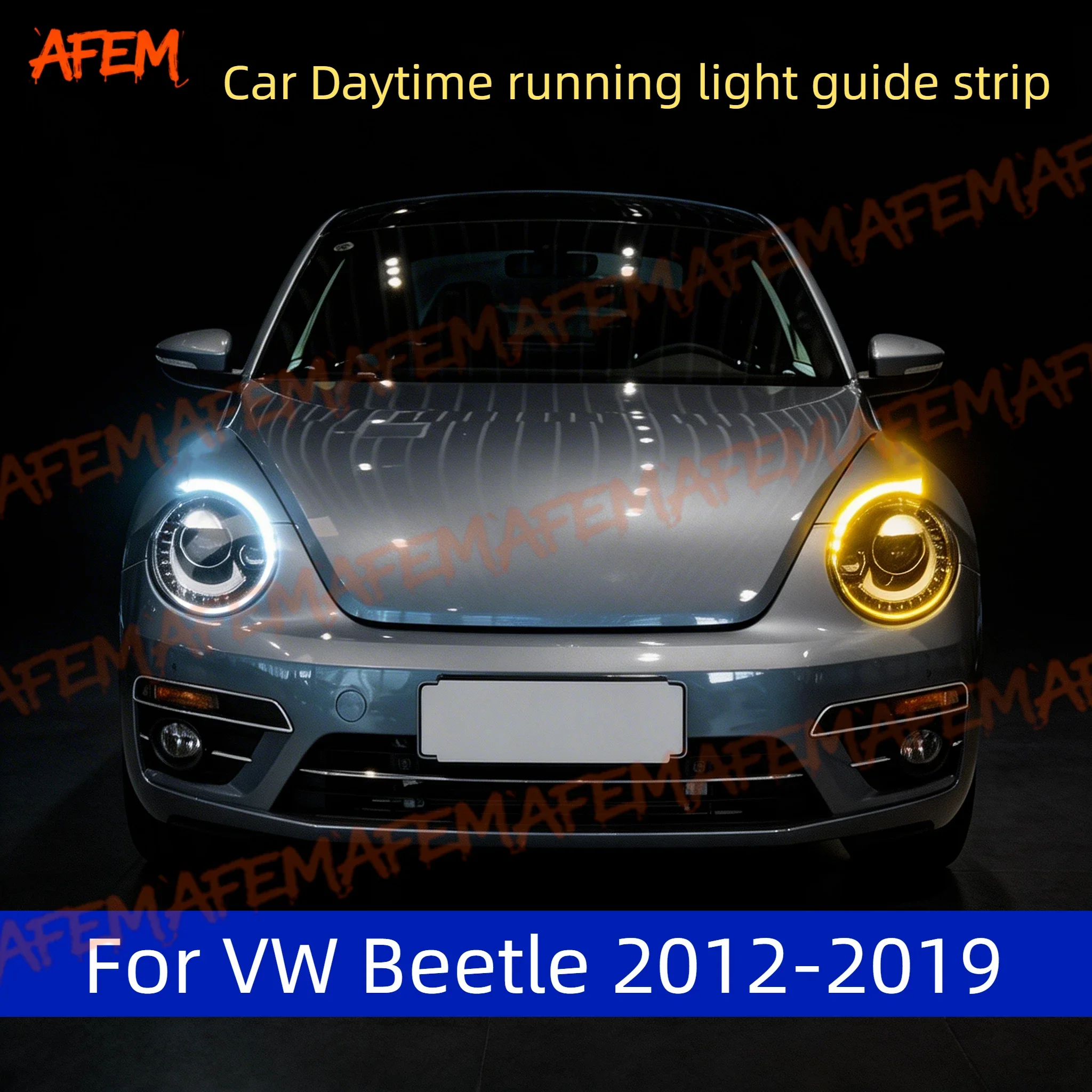 Car DRL Daytime Running Light Start Scan Style Sequential Flowing Turn Signal Light Ultra-Thin LED For VW Beetle 2012-2019
Car DRL Daytime Running Light Start Scan Style Sequential Flowing Turn Signal Light Ultra-Thin LED For VW Beetle 2012-2019