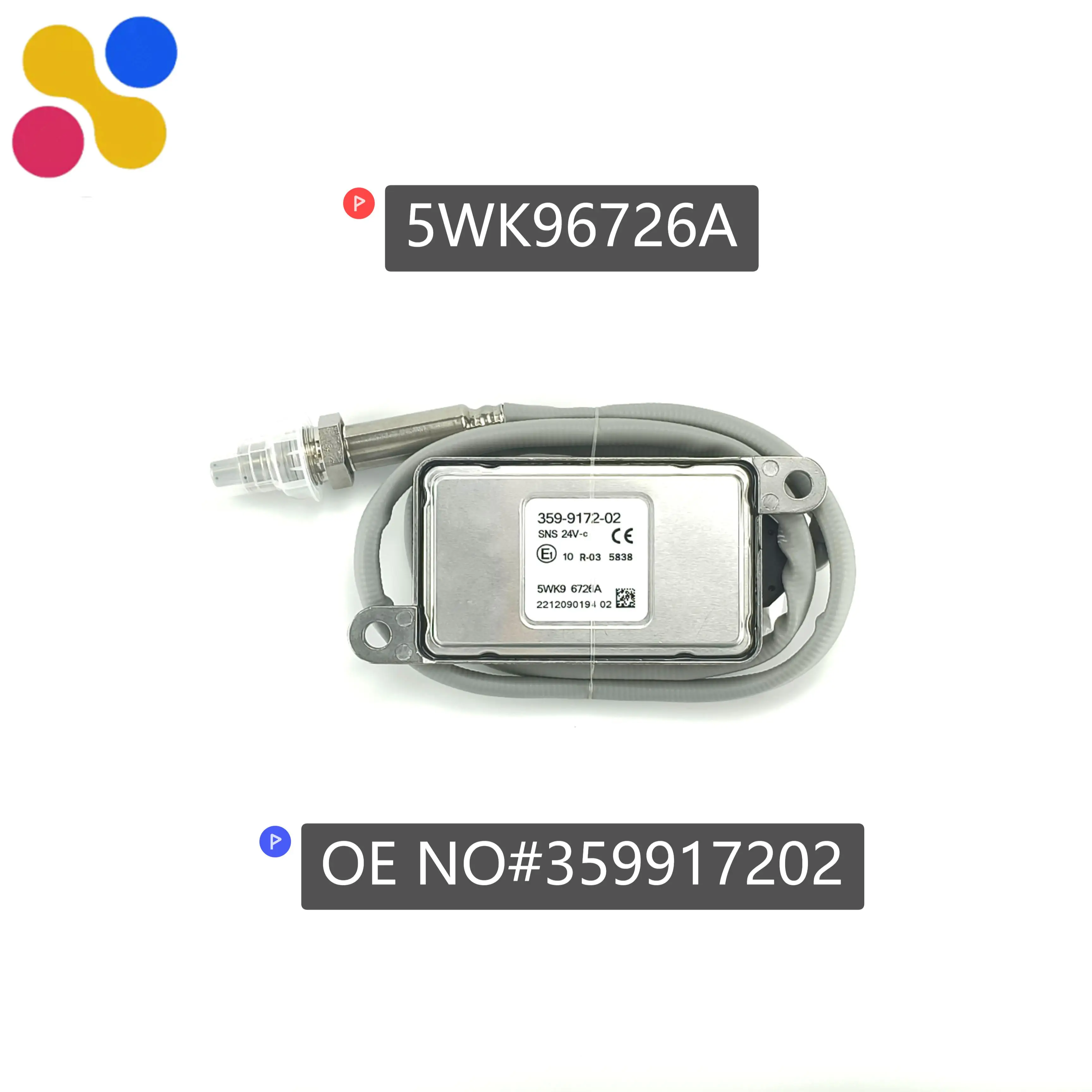 5WK96726A NOx Sensor For CAT 359917202 Superb Quality Nitrogen Oxide Sensor 5WK9 6726A High Performance Good Price Auto Parts
5WK96726A NOx Sensor For CAT 359917202 Superb Quality Nitrogen Oxide Sensor 5WK9 6726A High Performance Good Price Auto Parts