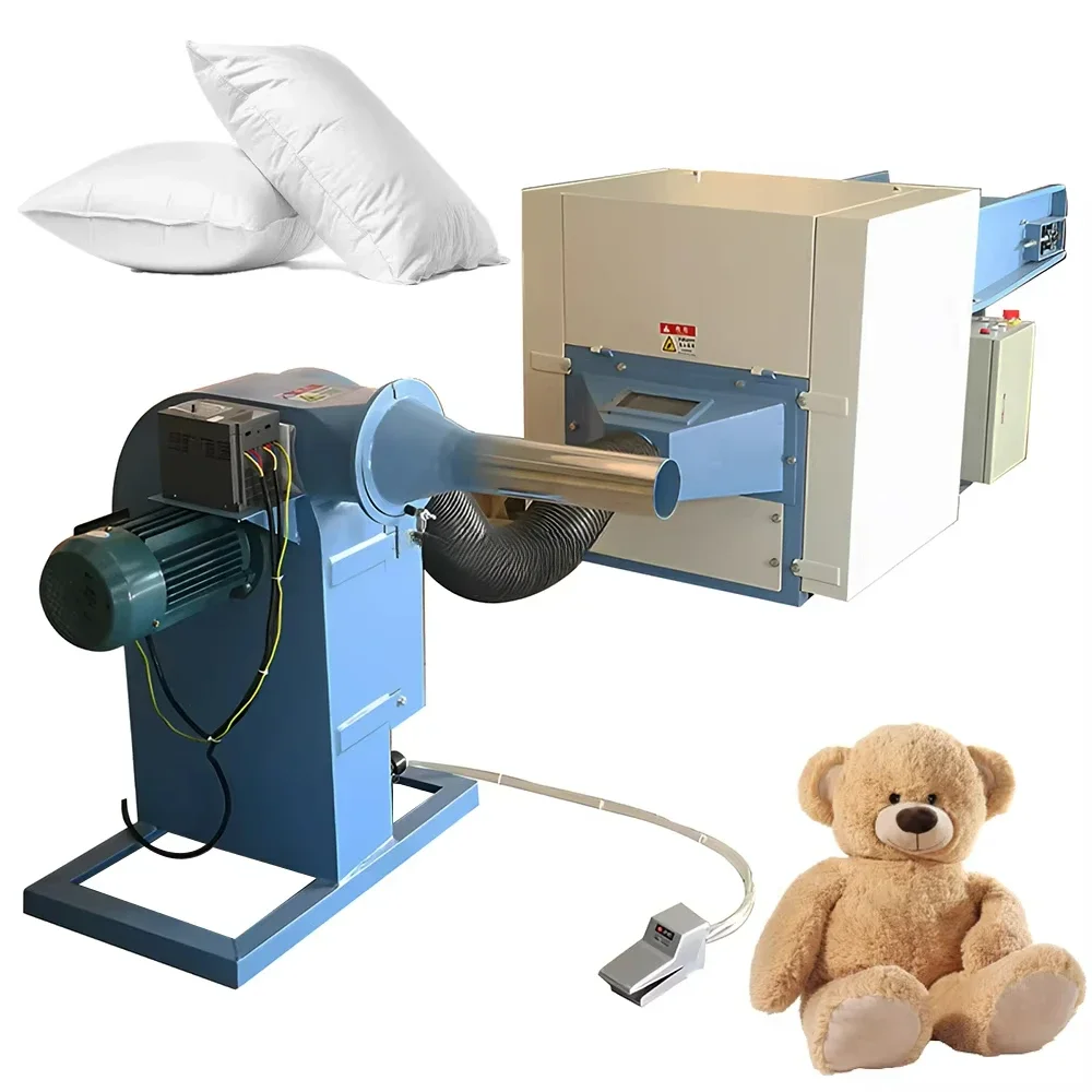 Reliable choice Polyester Fiber Pillow Making Machine with Pearly Fiber Ball Opener and Commercial Cotton Wool Filling for Sale
Reliable choice Polyester Fiber Pillow Making Machine with Pearly Fiber Ball Opener and Commercial Cotton Wool Filling for Sale