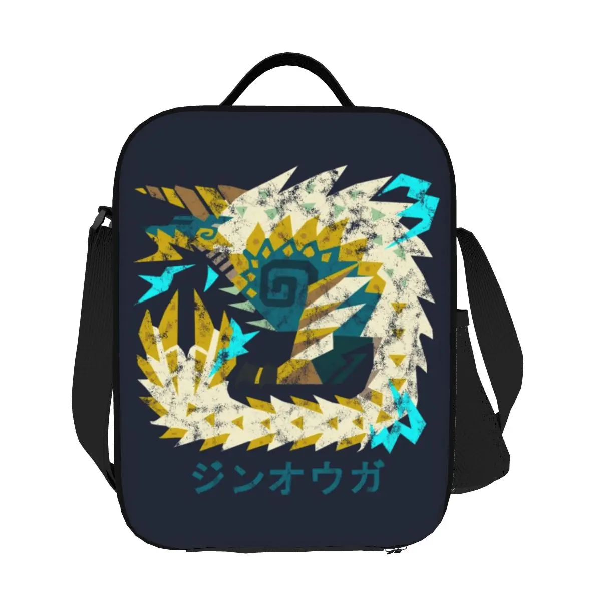 Monster Hunter World Iceborne Zinogre Kanji Icon Изолированные сумки для обеда Ланч-боксы Термальные сумки для еды для пикника для женщин и офиса
Monster Hunter World Iceborne Zinogre Kanji Icon Изолированные сумки для обеда Ланч-боксы Термальные сумки для еды для пикника для женщин и офиса