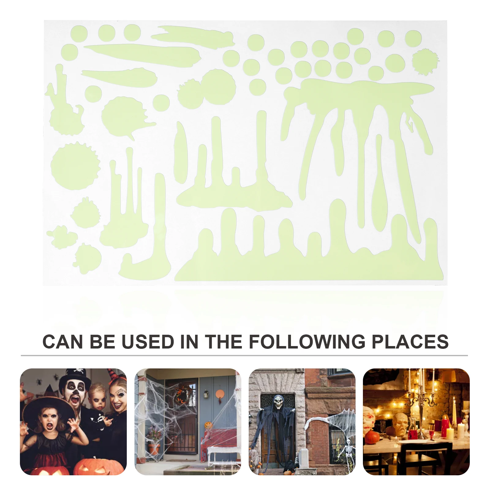 Wall Decals Luminous Sticker Child Stickers for Girls Halloween Decorations Pvc
Wall Decals Luminous Sticker Child Stickers for Girls Halloween Decorations Pvc