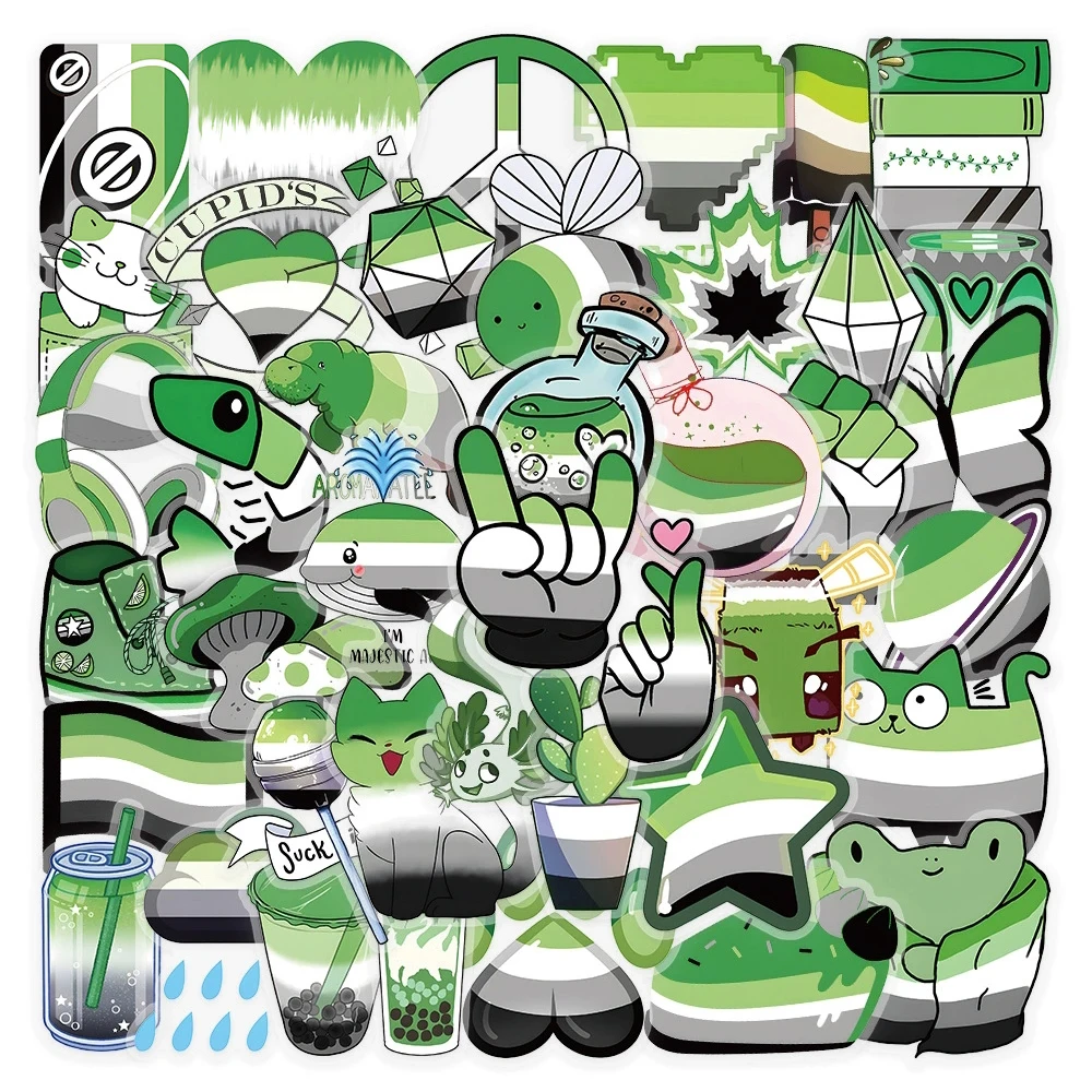 10/30/50pcs Cartoon Proud Green Graffiti Stickers Cute Decoration Decals Suitcase Phone Case Skateboard PET Transparent Sticker
10/30/50pcs Cartoon Proud Green Graffiti Stickers Cute Decoration Decals Suitcase Phone Case Skateboard PET Transparent Sticker