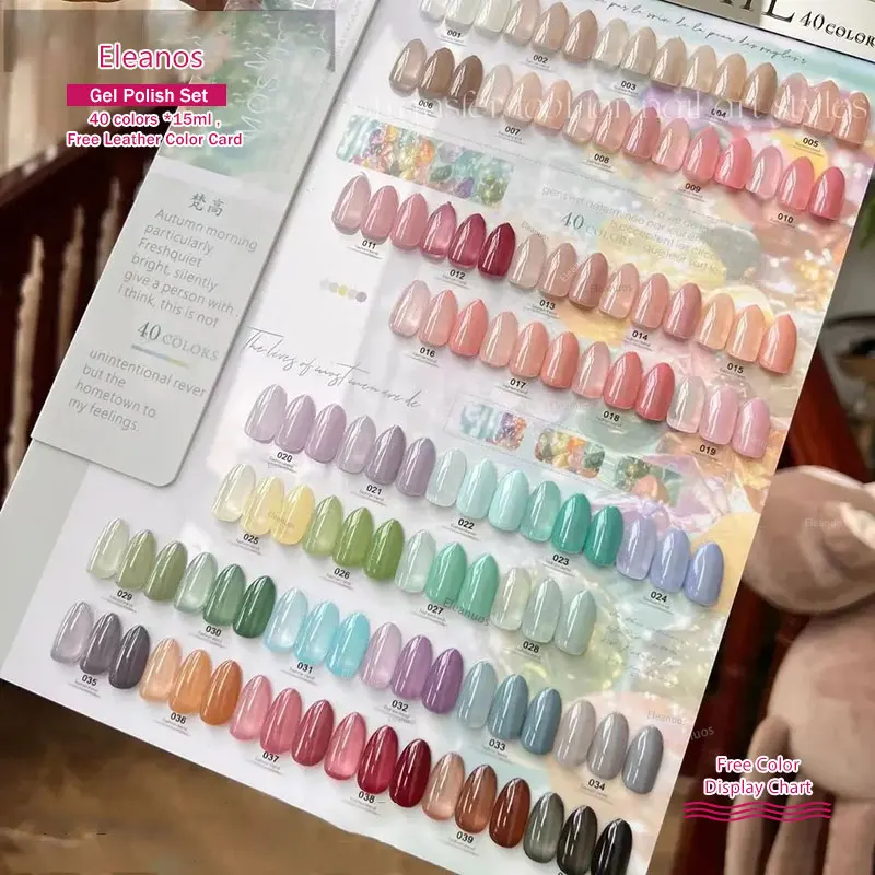 Lemcco Oilpaint 40 Naked Jelly Colors Nail Gel Set For Nail Salon Ultraviolet Gel Eco-friendly Vegetable Glue Nail Art kit
Lemcco Oilpaint 40 Naked Jelly Colors Nail Gel Set For Nail Salon Ultraviolet Gel Eco-friendly Vegetable Glue Nail Art kit