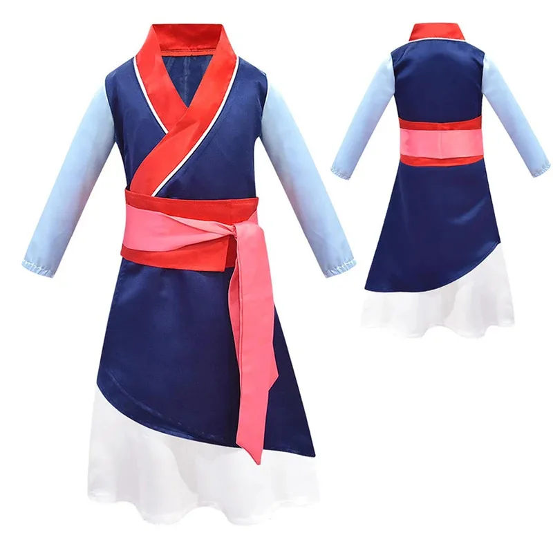 Mulan Dress Girl Kids Halloween Costumes for Kid Superhero Hanfu Mulan Cosplay Anime Princess Suit Carnival Masquerade Clothes
Mulan Dress Girl Kids Halloween Costumes for Kid Superhero Hanfu Mulan Cosplay Anime Princess Suit Carnival Masquerade Clothes
