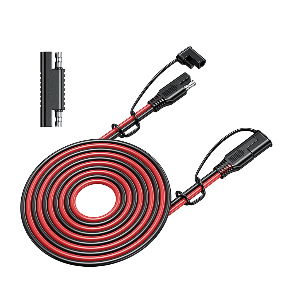 Battery Charging Cable SAE To SAE 12V-36V Car 16 AWG Line Solar Auto Battery SAE Power Cable Connector Plug Wire Connector Cable
Battery Charging Cable SAE To SAE 12V-36V Car 16 AWG Line Solar Auto Battery SAE Power Cable Connector Plug Wire Connector Cable