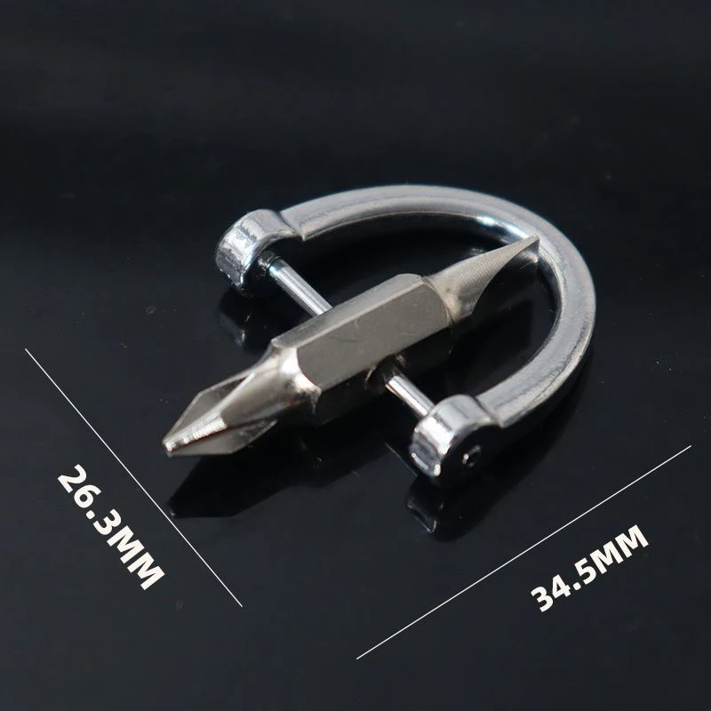 Outdoor EDC Portable Mini Screwdriver, Cross Shaped Multifunctional Portable Tool, Keychain Tool 
Outdoor EDC Portable Mini Screwdriver, Cross Shaped Multifunctional Portable Tool, Keychain Tool