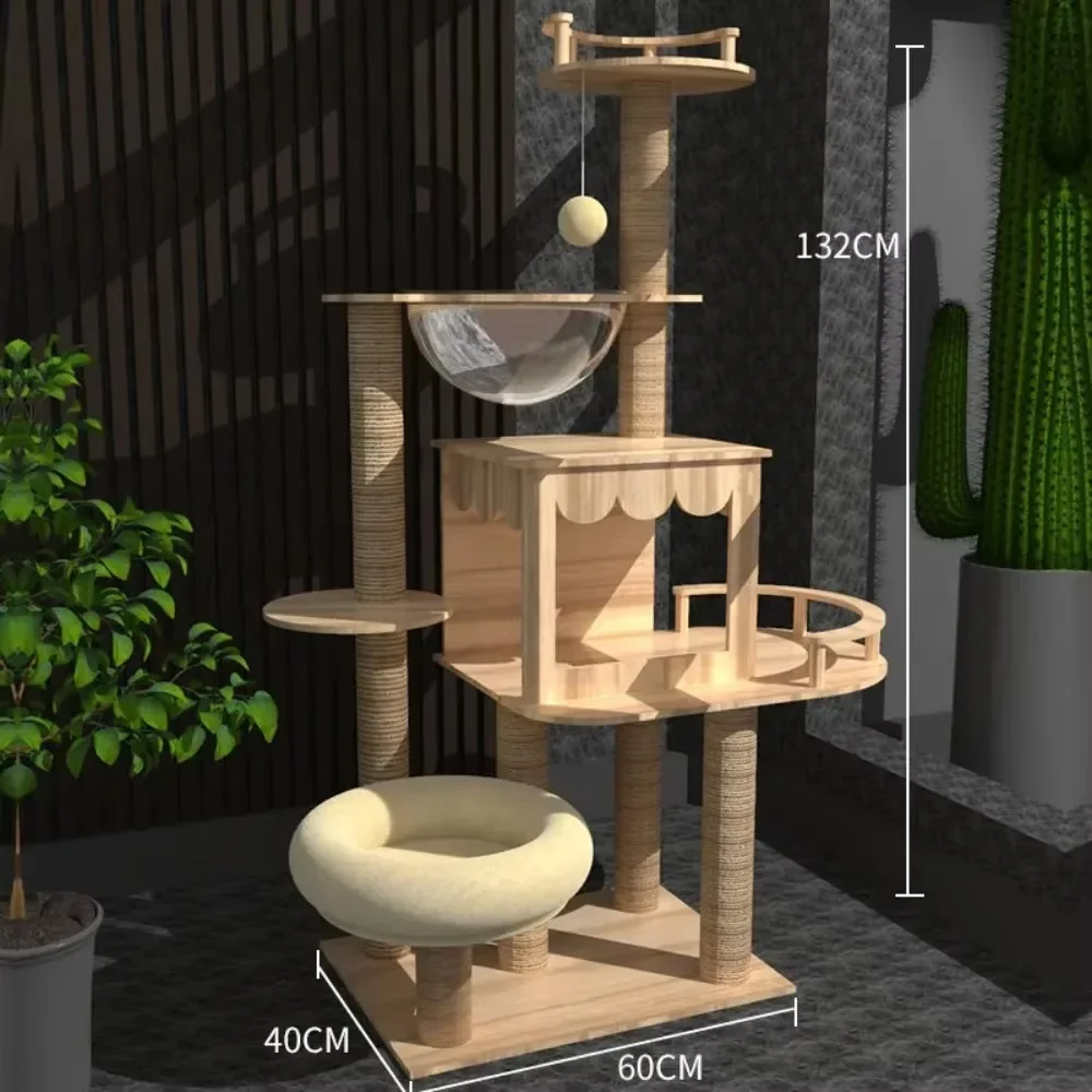 Adjustable Multi-Level Floor To Ceiling Cat Tower Cats Condo Pet Products with Scratching Post Hammock Cat Tree House Sisal Rope
Adjustable Multi-Level Floor To Ceiling Cat Tower Cats Condo Pet Products with Scratching Post Hammock Cat Tree House Sisal Rope