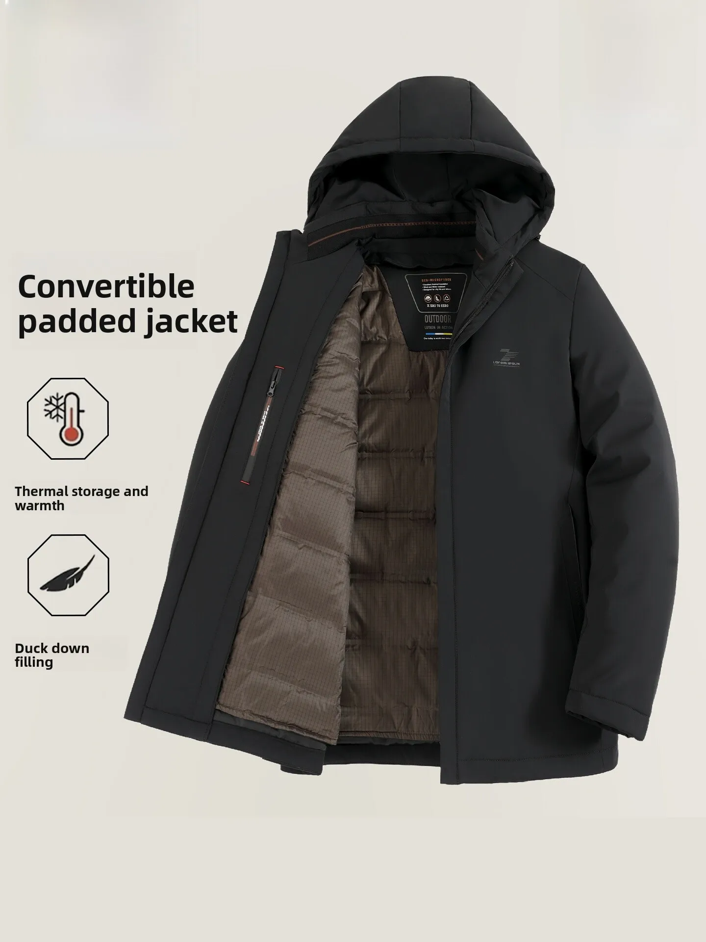 Pierre Cardin Men's Thiened down Jaet Removable Inner Warmth Faion Urban Sle Polyester Fiber Coat for Middle-A...
Pierre Cardin Men's Thiened down Jaet Removable Inner Warmth Faion Urban Sle Polyester Fiber Coat for Middle-A...