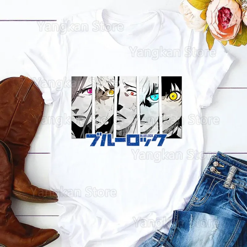 Blue Lock Isagi Yoichi Hyoma Chigiri Meguru Bachira T Shirt 90s Graphic T-shirt Harajuku Tee Cute Short Sleeve Tshirts
Blue Lock Isagi Yoichi Hyoma Chigiri Meguru Bachira T Shirt 90s Graphic T-shirt Harajuku Tee Cute Short Sleeve Tshirts