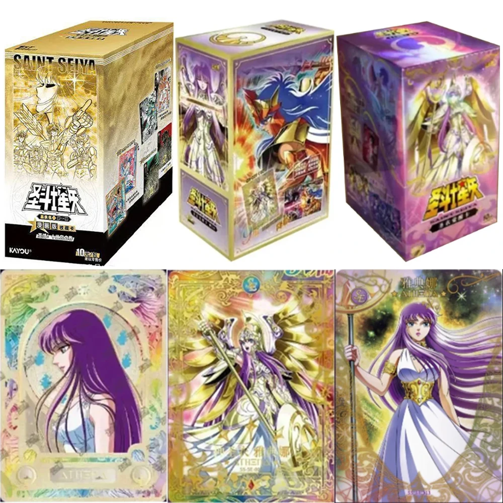 KAYOU Saint Seiya Card Saint Cloth Awakening Cards Pluto Chapter Limited BP Saori Kido SE Athena Cards Gold Collection Card
KAYOU Saint Seiya Card Saint Cloth Awakening Cards Pluto Chapter Limited BP Saori Kido SE Athena Cards Gold Collection Card