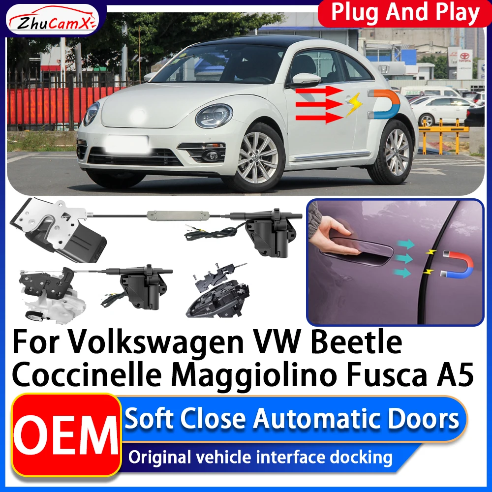 Electric Suction Power Soft Close Car Door Automatic Door Closing System For Volkswagen VW Beetle Coccinelle Maggiolino Fusca A5
Electric Suction Power Soft Close Car Door Automatic Door Closing System For Volkswagen VW Beetle Coccinelle Maggiolino Fusca A5