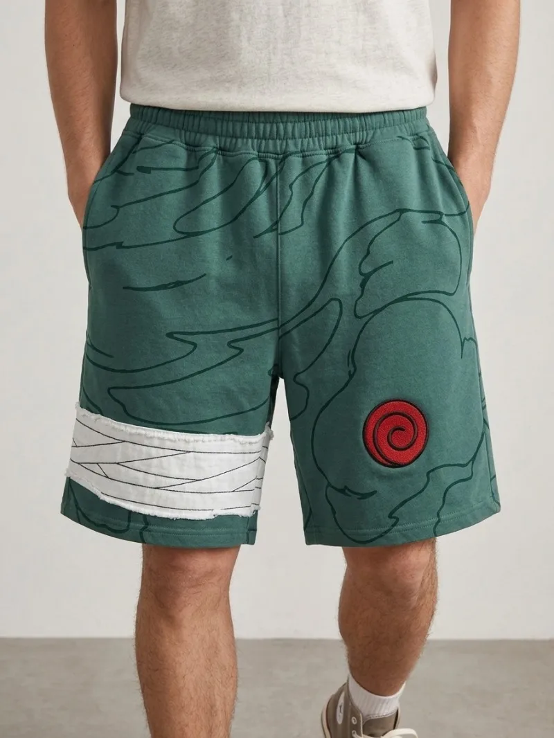 Anime Style Men Summer Shorts Ninja Bandage Patchwork Red Swirl Graphic Baggy Sweatpants Harajuku Hip Hop Streetwear Y2K Casual
Anime Style Men Summer Shorts Ninja Bandage Patchwork Red Swirl Graphic Baggy Sweatpants Harajuku Hip Hop Streetwear Y2K Casual