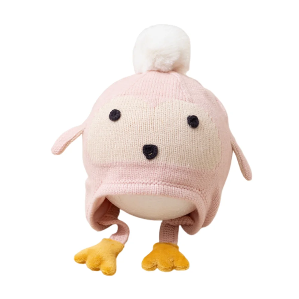 Kawaii Cartoon Beanie Caps Thickened Coldproof Winter Pullover Hats Windproof Strap Design Baby Ear Protection Hat Infant
Kawaii Cartoon Beanie Caps Thickened Coldproof Winter Pullover Hats Windproof Strap Design Baby Ear Protection Hat Infant