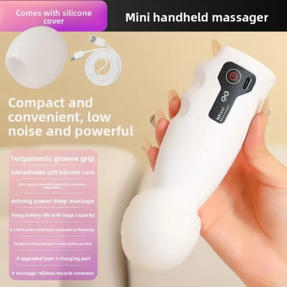 Adjustables Mini Fascia Massager Wear Resistant Easy To Operate Deep Tissue Massage Device Portable 4-speed
Adjustables Mini Fascia Massager Wear Resistant Easy To Operate Deep Tissue Massage Device Portable 4-speed