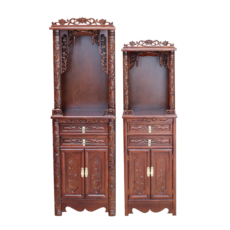 PYJ Buddhist shrine shrine vertical cabinet offering rack platform solid wood Buddha statue household table
PYJ Buddhist shrine shrine vertical cabinet offering rack platform solid wood Buddha statue household table