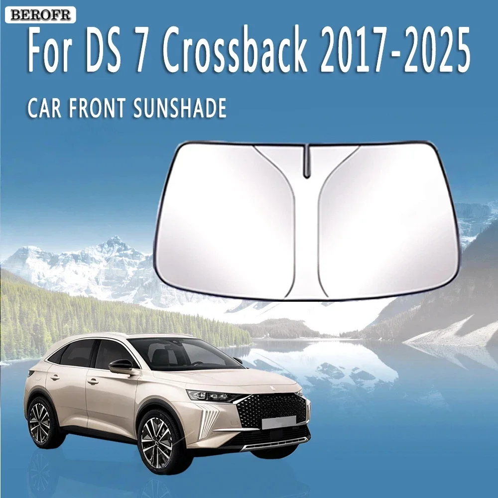 Car Front Windshield Sunshade Heat Insulation Sun Visor Summer Cooling Auto Accessories For DS 7 Crossback 2017~2025 2020 2023
Car Front Windshield Sunshade Heat Insulation Sun Visor Summer Cooling Auto Accessories For DS 7 Crossback 2017~2025 2020 2023