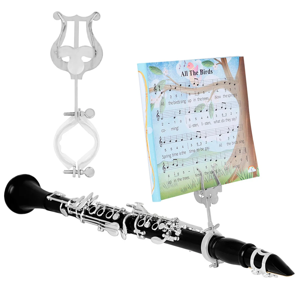 Clarinet Marching Music Clip Portable Piccolo Clip Clarinet Lyre Holder Clarinet Sheet Music Clip Clarinet Accessories
Clarinet Marching Music Clip Portable Piccolo Clip Clarinet Lyre Holder Clarinet Sheet Music Clip Clarinet Accessories