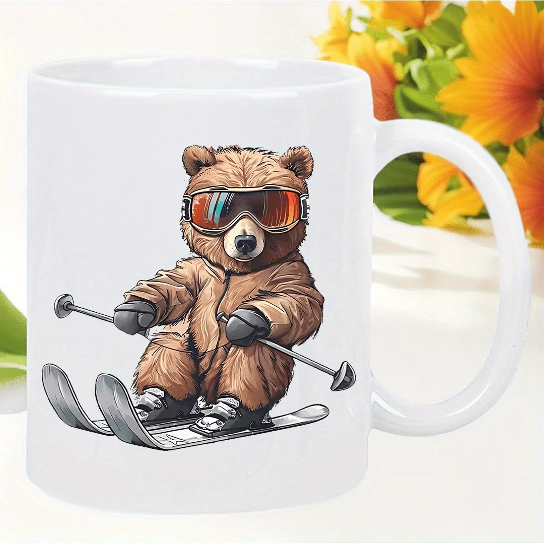 Skiing Bear Mug - Fun Ceramic Mug with Adorable Skiing Bear Design, Perfect Gift for Winter Sports Enthusiasts and Everyday Use
Skiing Bear Mug - Fun Ceramic Mug with Adorable Skiing Bear Design, Perfect Gift for Winter Sports Enthusiasts and Everyday Use