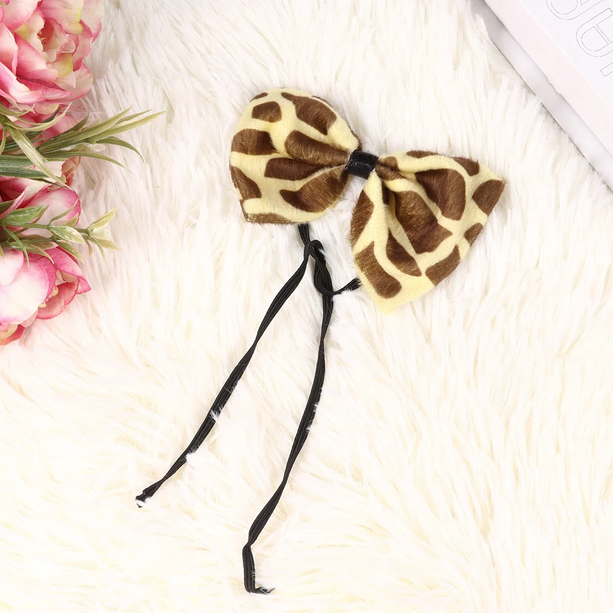 Beautiful Giraffe Headdress Set Ears Headband With Tail And Bow Tie For Girls Adults Cosplay Accessories
Beautiful Giraffe Headdress Set Ears Headband With Tail And Bow Tie For Girls Adults Cosplay Accessories