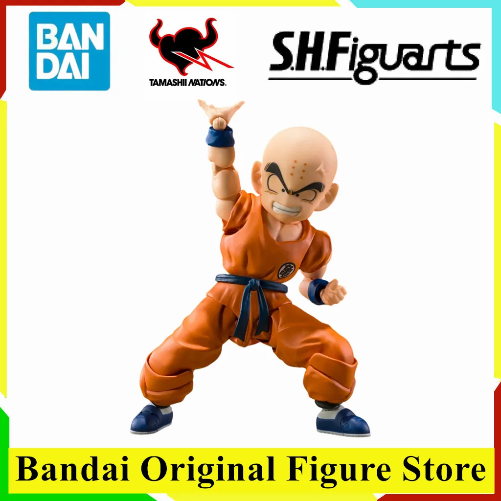 Оригинальная фигурка BANDAI Dragon Ball Z: Крилин (S.H.Figuarts), Сон Гоку, старый друг Крилин, коллекционная модель из ПВХ, с подвижными суставами
Оригинальная фигурка BANDAI Dragon Ball Z: Крилин (S.H.Figuarts), Сон Гоку, старый друг Крилин, коллекционная модель из ПВХ, с подвижными суставами