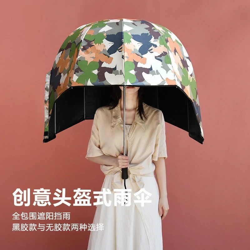 Helmet umbrella Premium sense umbrella Sun protection Outdoor weather and rain parasol
Helmet umbrella Premium sense umbrella Sun protection Outdoor weather and rain parasol