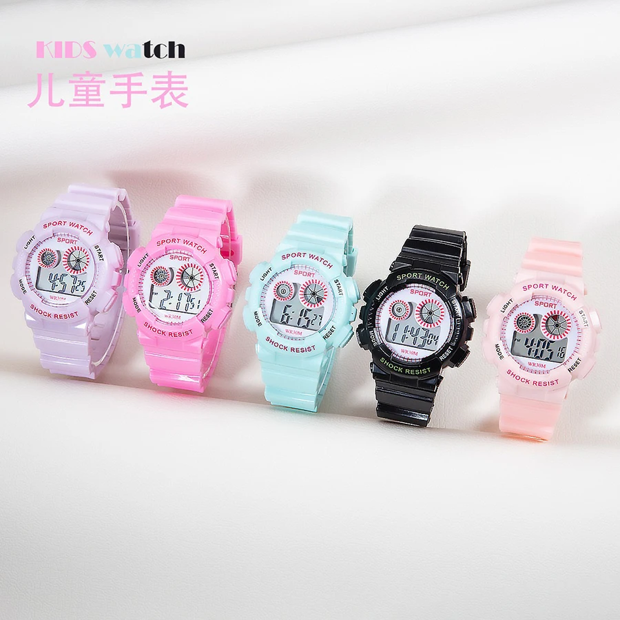 Children Watch Sport Kids Watches Silicone Strap Waterproof LED Digital Watch For Kid Children Student Girl Boy Wristwatch Clock
Children Watch Sport Kids Watches Silicone Strap Waterproof LED Digital Watch For Kid Children Student Girl Boy Wristwatch Clock
