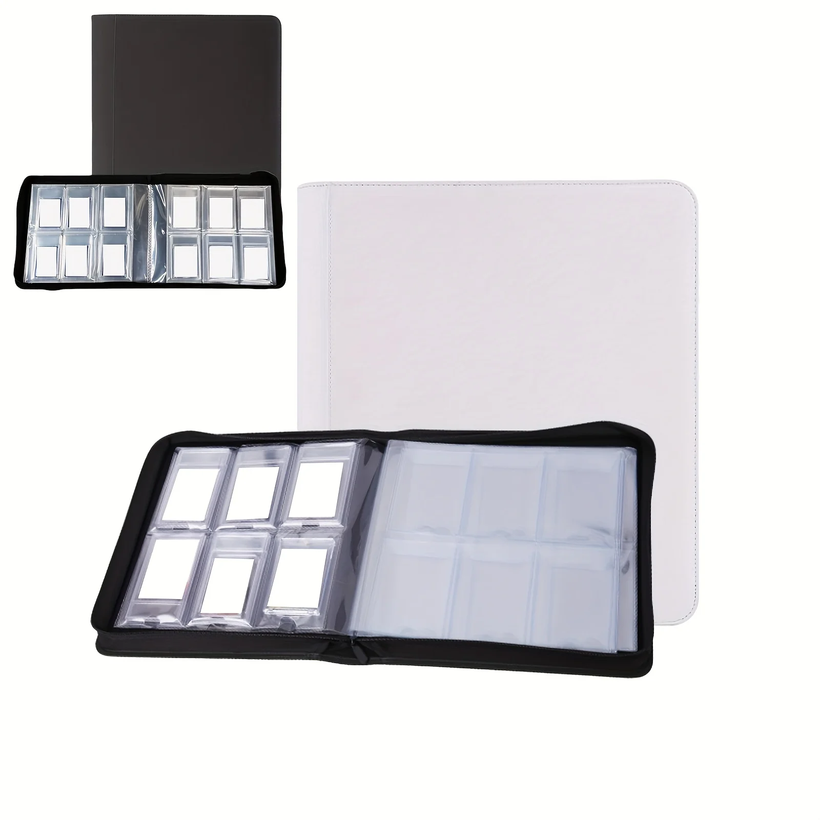 Папка для карточек с градуировкой для PSA CGC 35PT, альбом с держателем для карточек на 60 карточек, спортивная книга для хранения волшебных карточек на молнии из искусственной кожи TCG PTCG
Папка для карточек с градуировкой для PSA CGC 35PT, альбом с держателем для карточек на 60 карточек, спортивная книга для хранения волшебных карточек на молнии из искусственной кожи TCG PTCG