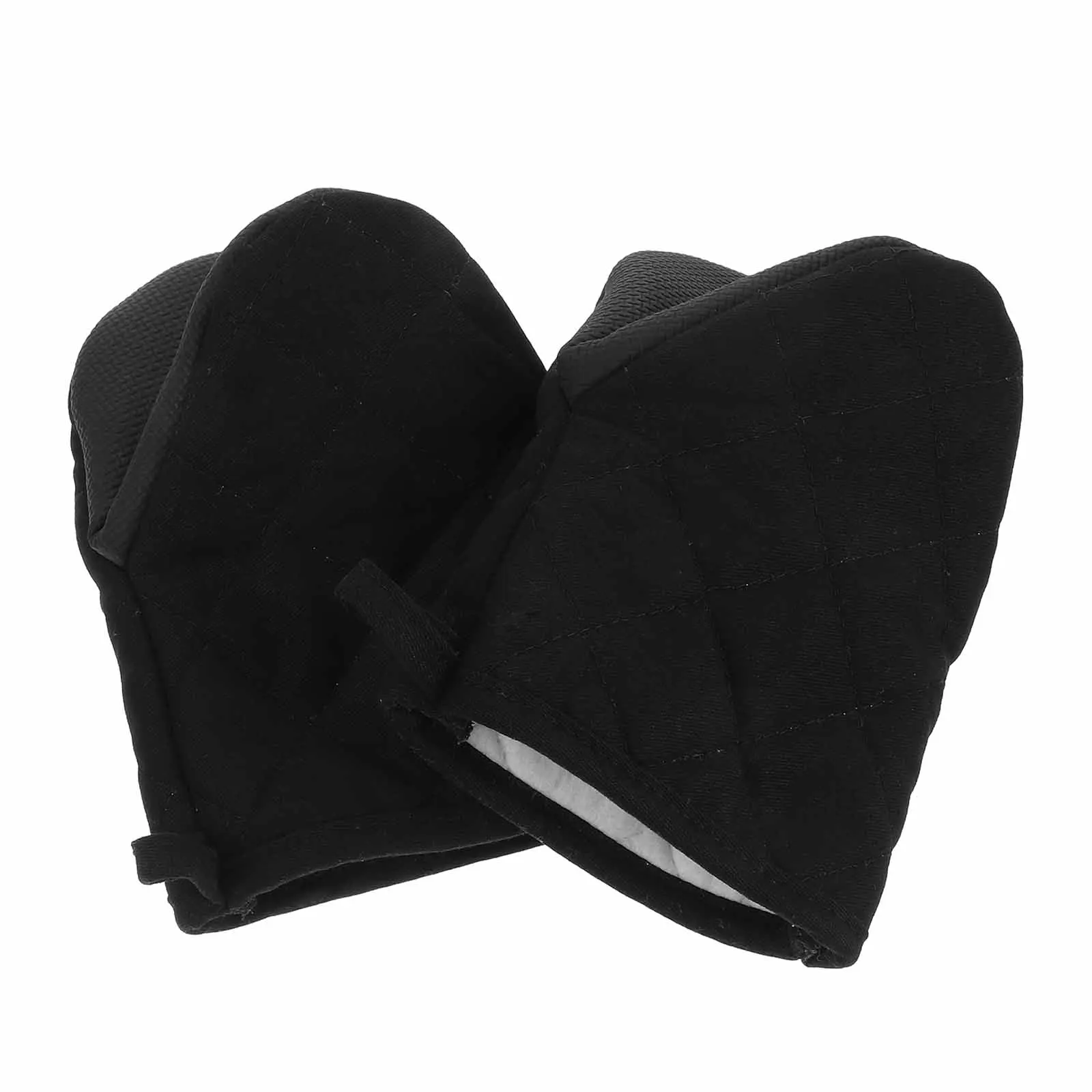 2Pcs Anti-slip Silicone Gloves Kitchen Mitts Black Rubber Oven Cooking Microwave Pot Holder Baking Accessories Women Cute
2Pcs Anti-slip Silicone Gloves Kitchen Mitts Black Rubber Oven Cooking Microwave Pot Holder Baking Accessories Women Cute