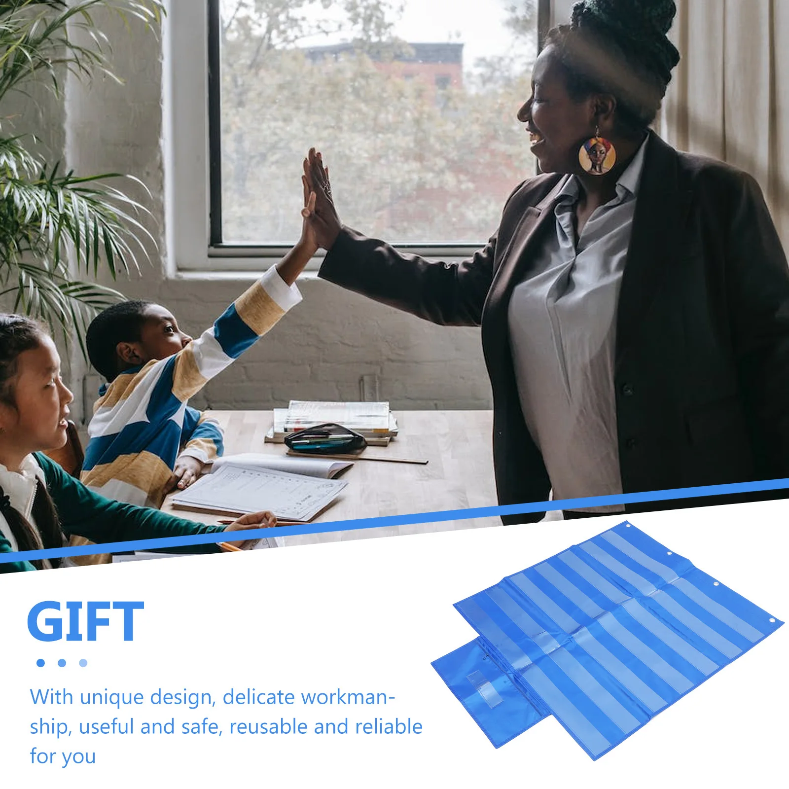 Standard Pocket Chart for Word Cards and Sentence Strips Hanging Wall Display Classroom Home School Teaching Aids Supplies
Standard Pocket Chart for Word Cards and Sentence Strips Hanging Wall Display Classroom Home School Teaching Aids Supplies