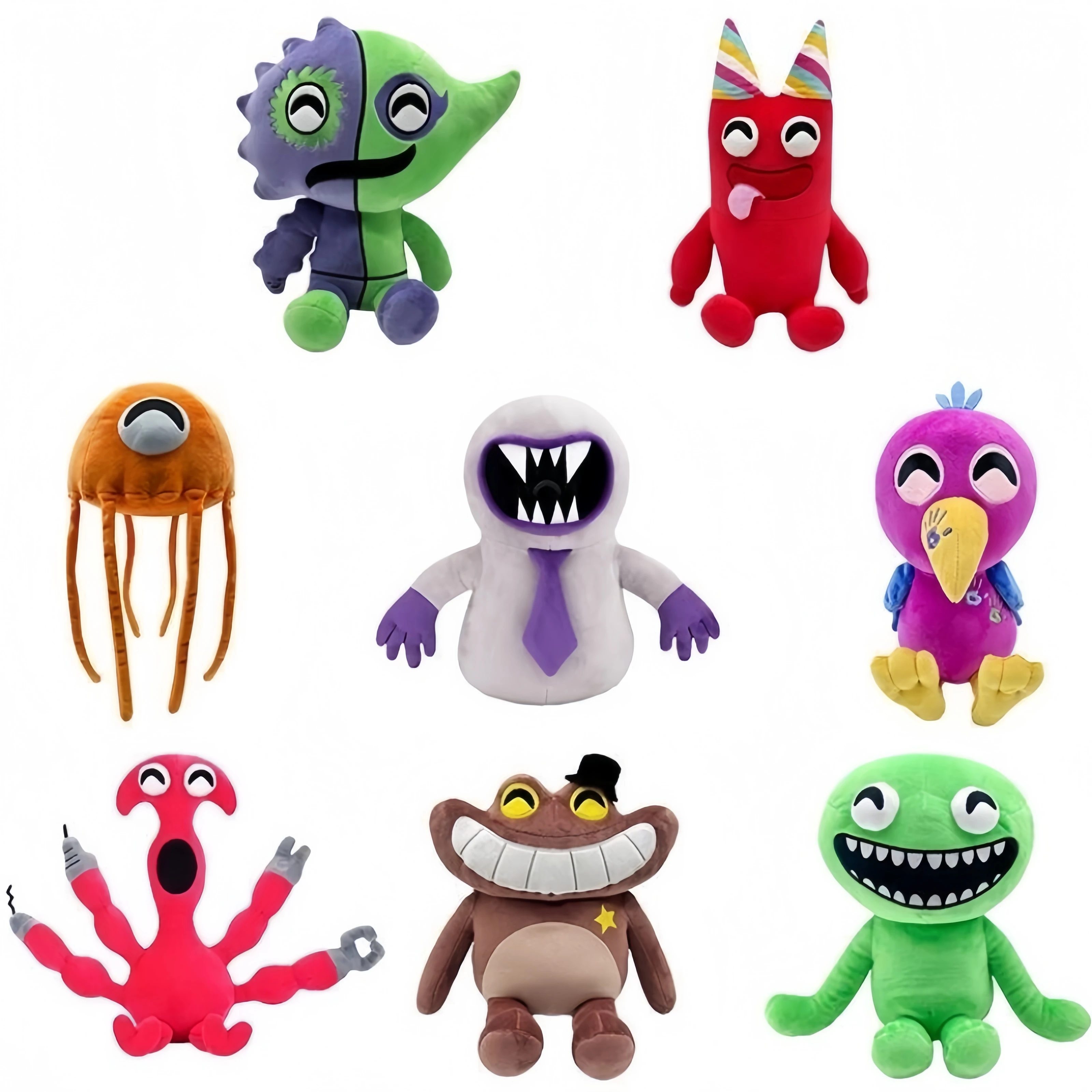 Garten Of Banban Plush Toy Dadadoo Green Jumbo Josh Opila Bird Jester Monster Soft Stuffed Doll High-Quality child Gift
Garten Of Banban Plush Toy Dadadoo Green Jumbo Josh Opila Bird Jester Monster Soft Stuffed Doll High-Quality child Gift