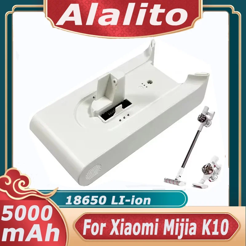 25.2V 5000mah K10 Battery Pack for Xiaomi Mijia K10 Handheld Cordless Vacuum Cleaner Parts Li-ion Battery
25.2V 5000mah K10 Battery Pack for Xiaomi Mijia K10 Handheld Cordless Vacuum Cleaner Parts Li-ion Battery