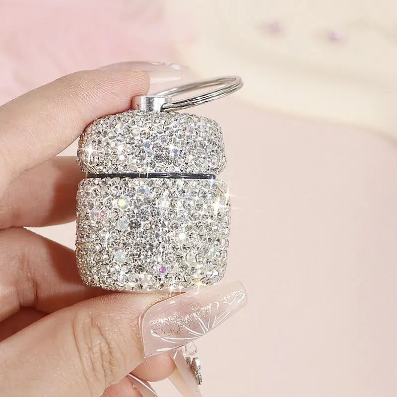 Diamond-encrusted Storage Can, Sub-packed with Diamond Medicine Cans, Aluminum Alloy Portable and Creative Travel Waterproof
Diamond-encrusted Storage Can, Sub-packed with Diamond Medicine Cans, Aluminum Alloy Portable and Creative Travel Waterproof