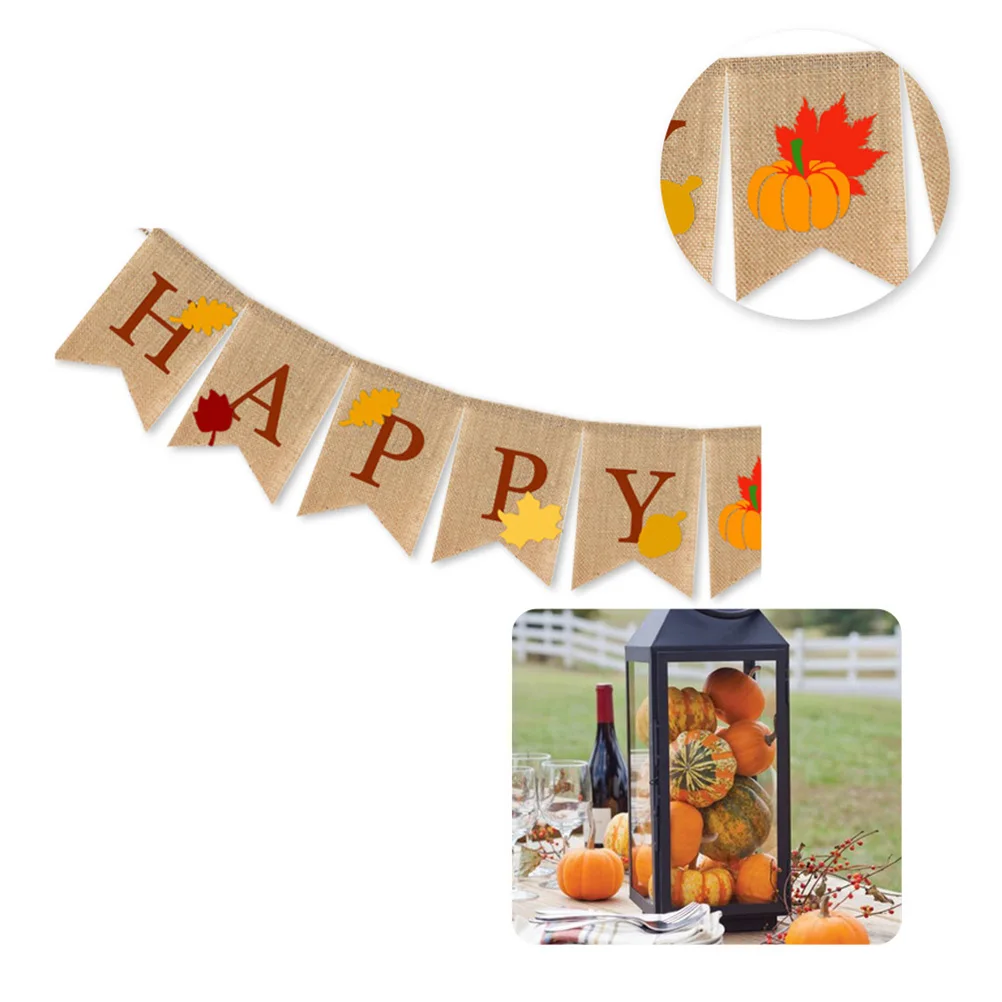 Autumn Maple Leaf Linen Banner Party Decorations Swallowtail Bunting Flags Fall Thanksgiving Home Yard Burlap Flag Festive
Autumn Maple Leaf Linen Banner Party Decorations Swallowtail Bunting Flags Fall Thanksgiving Home Yard Burlap Flag Festive