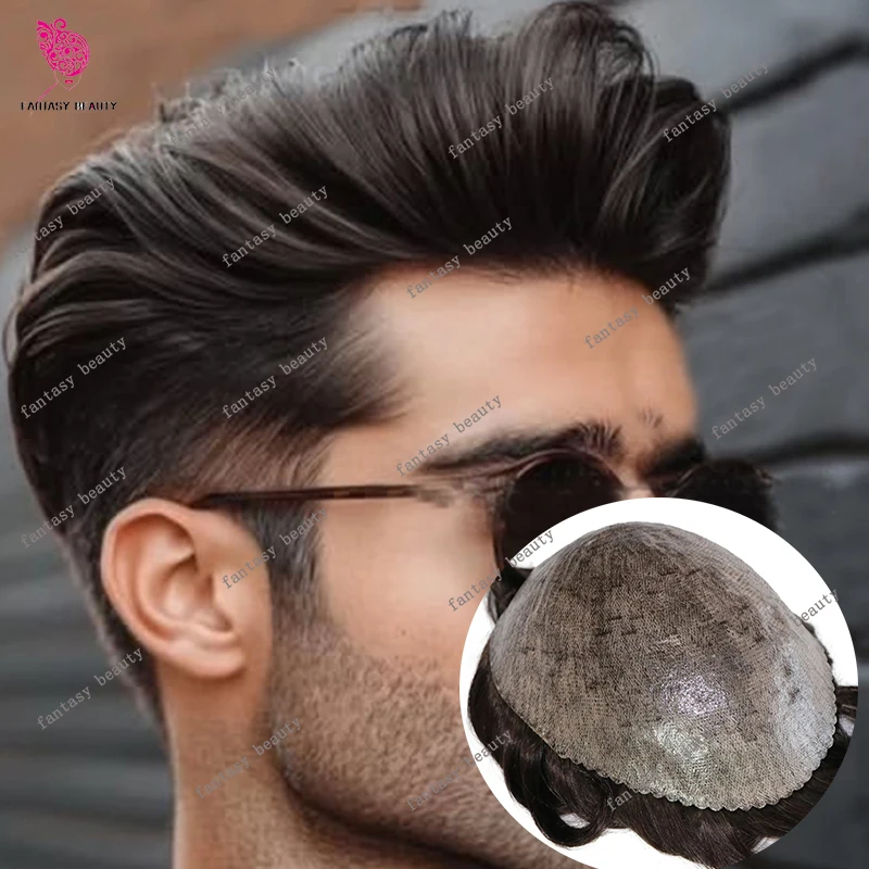 Плотность 130%, естественная линия волос, 100% человеческие волосы, темно-коричневый 1B20 1B40, серый мужской парик, незаметный, долговечный, 30 мм, волнистая кожа, мужской парик
Плотность 130%, естественная линия волос, 100% человеческие волосы, темно-коричневый 1B20 1B40, серый мужской парик, незаметный, долговечный, 30 мм, волнистая кожа, мужской парик