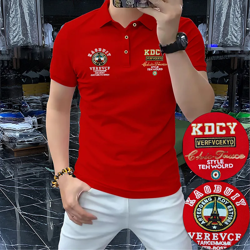 Versatile Short Sleeve Men's Shirt Personalized Emblem Casual Fit Comfortable Cotton Thin Material Daily Wear Spring Season
Versatile Short Sleeve Men's Shirt Personalized Emblem Casual Fit Comfortable Cotton Thin Material Daily Wear Spring Season