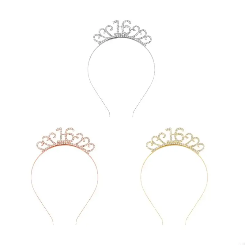 652F Luxurious Bright 16 Hair Hoop Heavy Duty Birthday Party Elegant Pageant Rhinestones Crystal Birthday Costume Headwear
652F Luxurious Bright 16 Hair Hoop Heavy Duty Birthday Party Elegant Pageant Rhinestones Crystal Birthday Costume Headwear