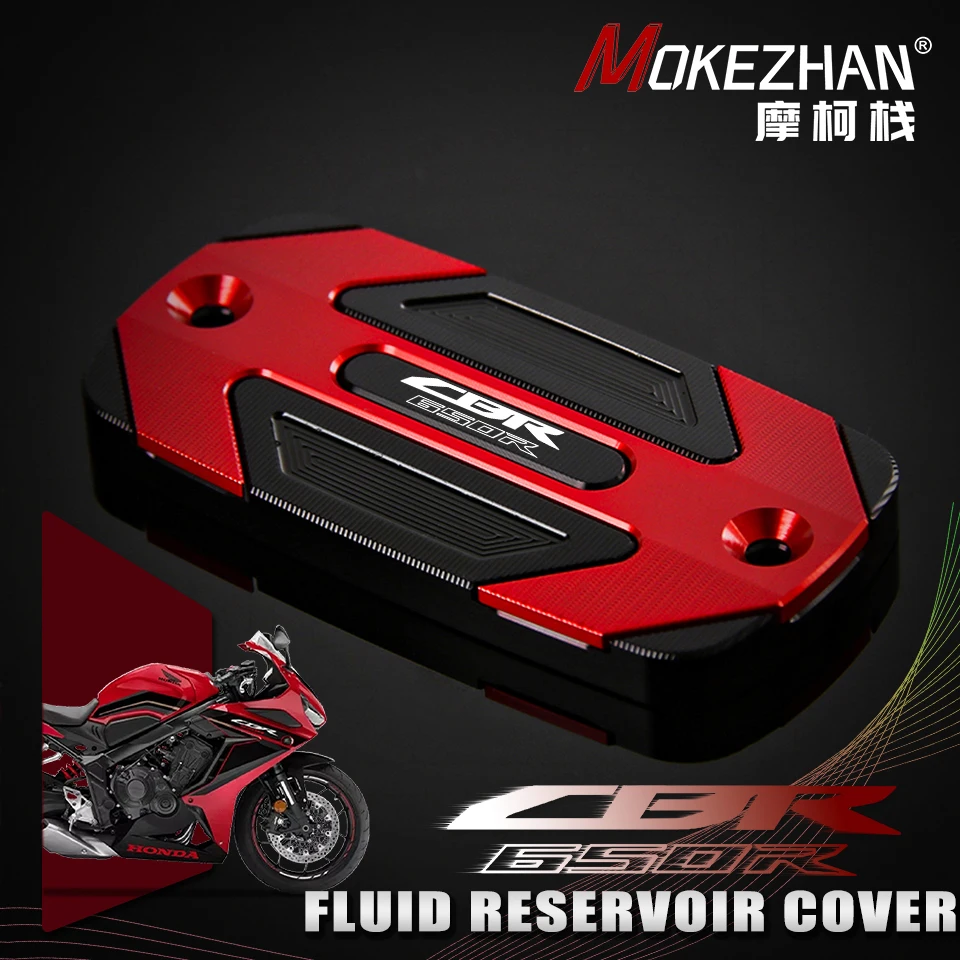For HONDA CBR CBR650R CBR650F 650R 650F 650 2018-2024 Motorcycle Front Brake Fluid Reservoir Oil Cup Cap Master Cylinder Cover
For HONDA CBR CBR650R CBR650F 650R 650F 650 2018-2024 Motorcycle Front Brake Fluid Reservoir Oil Cup Cap Master Cylinder Cover