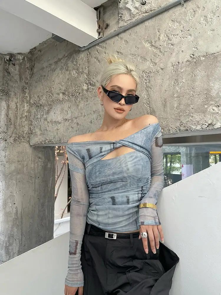 Tie Dye Cross Mesh Tops Women Clothes Thin See Through T Shirt Women Streetwear 2023 Summer Korean Fashion Tees Y2k Chic
Tie Dye Cross Mesh Tops Women Clothes Thin See Through T Shirt Women Streetwear 2023 Summer Korean Fashion Tees Y2k Chic
